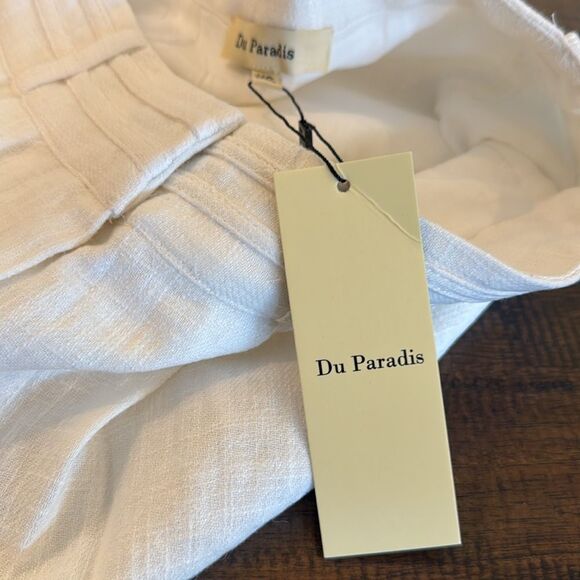 DU PARADIS Linen Shorts - Picture 6 of 9